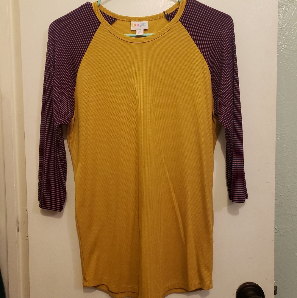 LuLaroe Mustard shirt